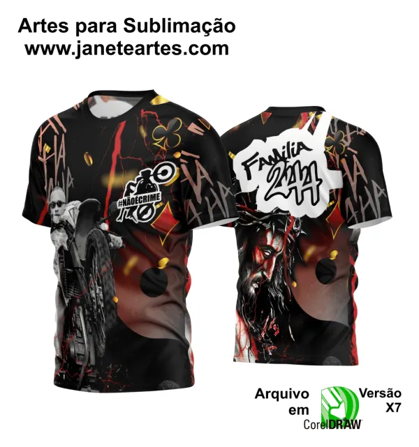 Arte Estampa Camisa Quebrada 2024