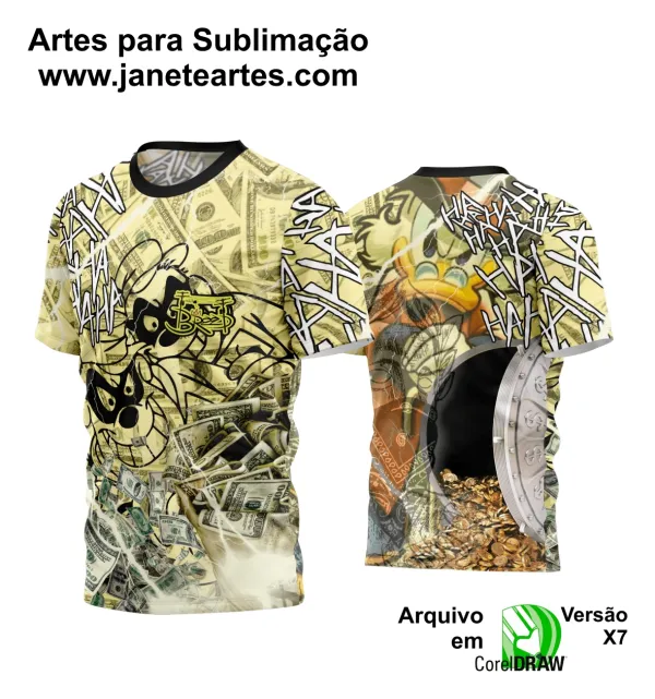 Arte Estampa Camisa Quebrada 2024