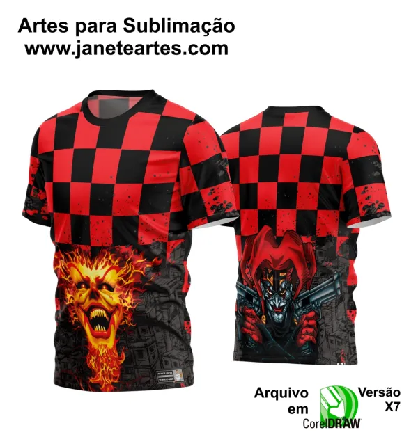 Arte Estampa Camisa Quebrada 2024