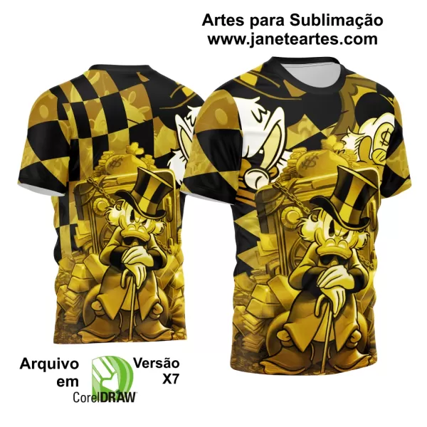 Arte Estampa Camisa Quebrada 2024 - Modelo 01