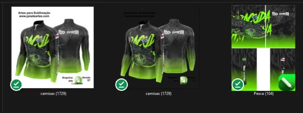 Arte Template Camisa De Pesca Esportiva Modelo 44