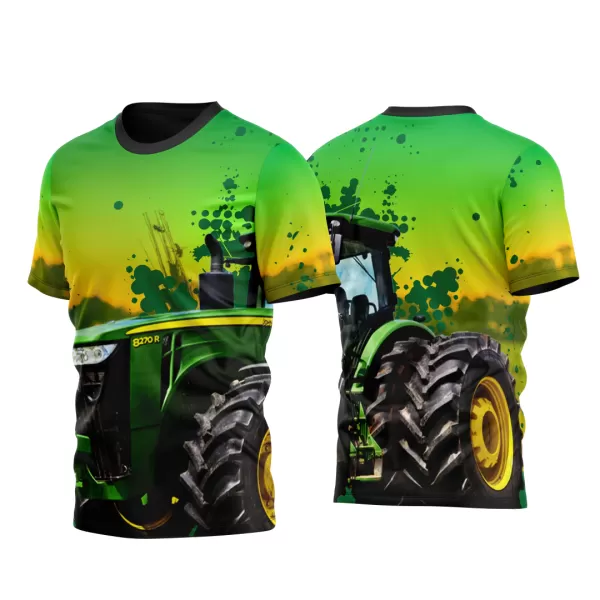 Arte Vetor Camisa AGRO Trator 2023: Crie Estampas Personalizadas de Alta Qualidade para Suas Roupas!