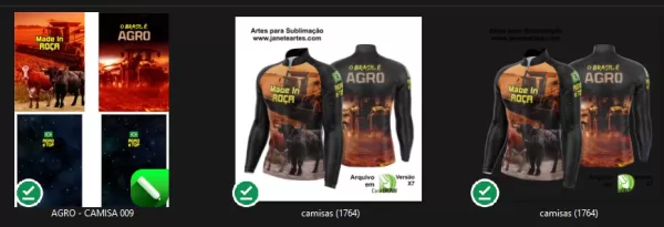 Arte Vetor Camisa Agro 2024 Colheitadeira - Boi e Trator