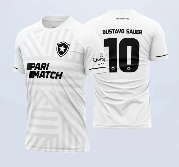 Arte Vetor Camisa Botafogo Terceira 2023-2024