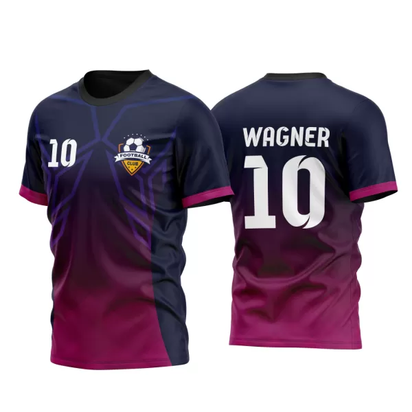 Arte Vetor Camisa Degrade Roxo 2023 InterClasse