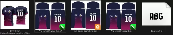 Arte Vetor Camisa Degrade Roxo 2023 InterClasse