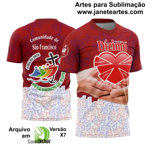 Arte Vetor Camisa Dízimo