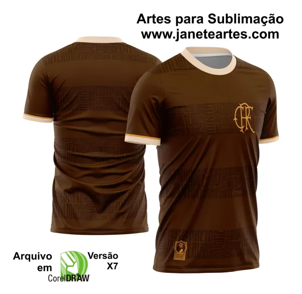 Arte Vetor Camisa Flamengo Consciência Negra 2024 - 2025