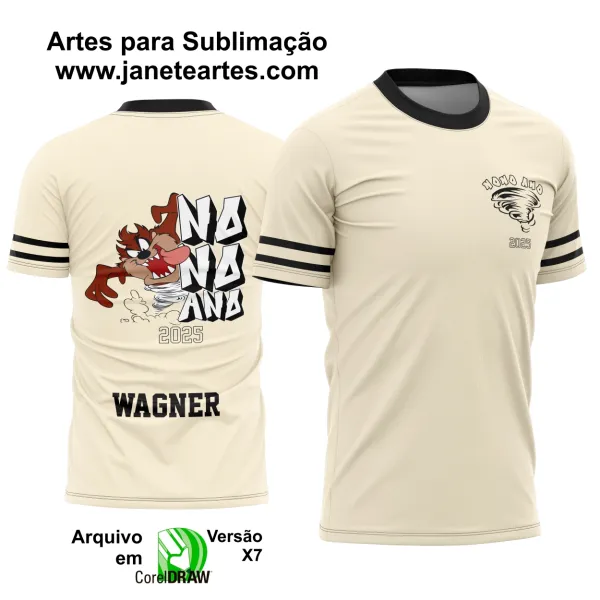 Arte Vetor Camisa Formandos Nono Ano Graffite Taz Mania