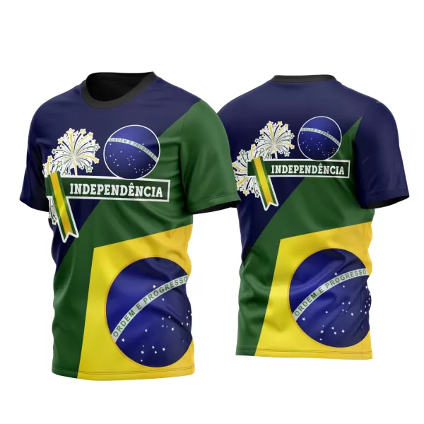 Arte Vetor Camisa independência do Brasil vol 1