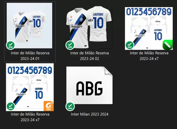 Arte Vetor Camisa Inter de Milão Reserva 2023-24