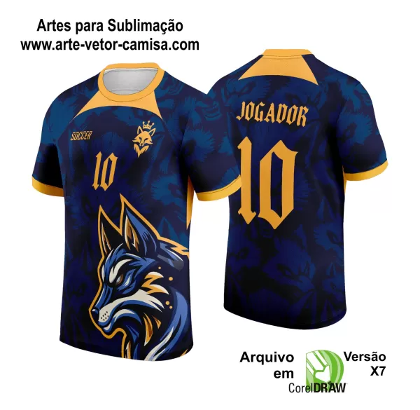 Arte Vetor Camisa Interclasse Fox 2024