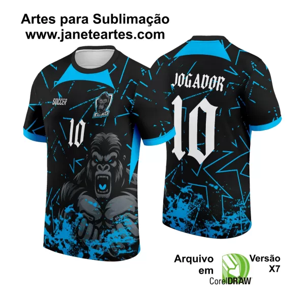 Arte Vetor Camisa Interclasse - Jogos Internos - 2024 Gorila