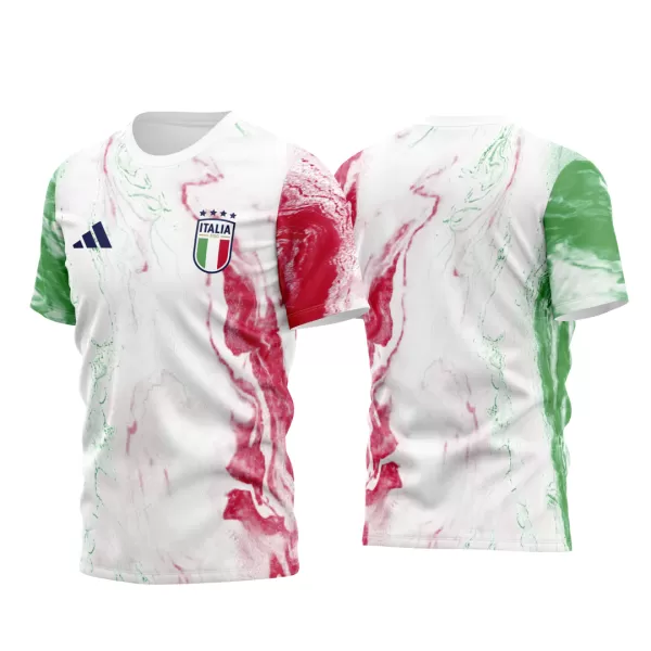 Arte Vetor Camisa Italia Pré-jogo 2023-24