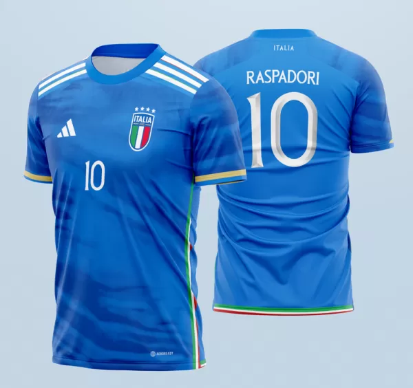Arte Vetor Camisa Italia Titular 2023 - 2024