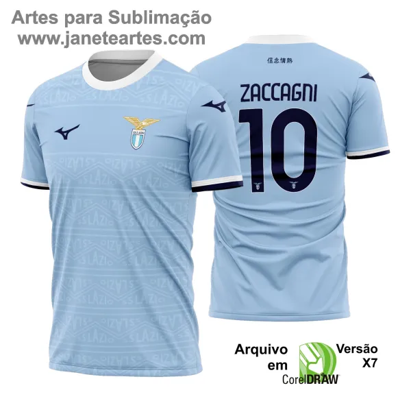 Uniforme de futebol personalizado, projetado para times amadores ou profissionais, com design moderno e arrojado. Apresenta uma combinação de cores contrastantes, logotipo ou escudo do time em destaque no peito, e detalhes gráficos na frente e nas mangas. Na parte traseira, há espaço para personalização com nome e número do jogador, garantindo identidade ao time. Ideal para jogos oficiais, amistosos ou competições, oferecendo estilo e funcionalidade.