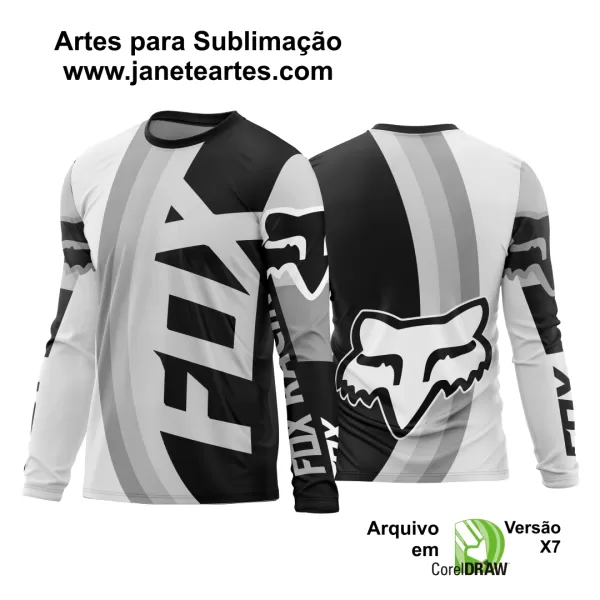 Arte Vetor Camisa MOTOCROSS 2024 - 2025