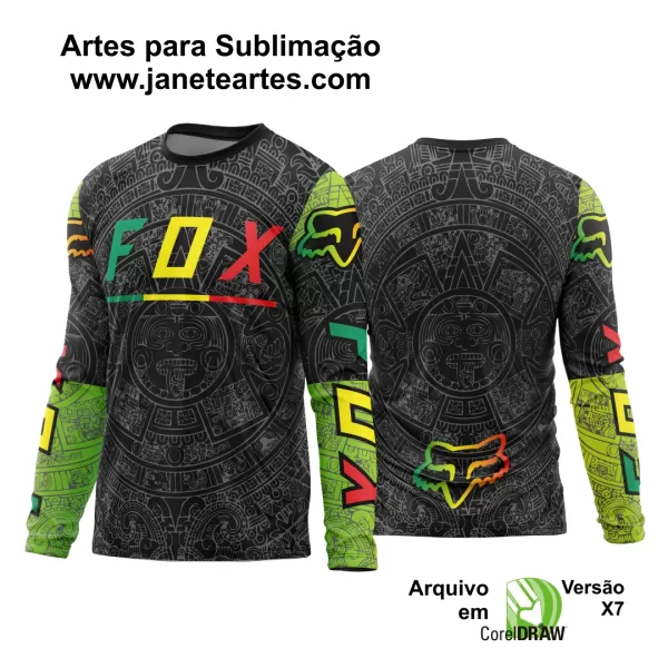 Arte Vetor Camisa MOTOCROSS 2024 - 2025