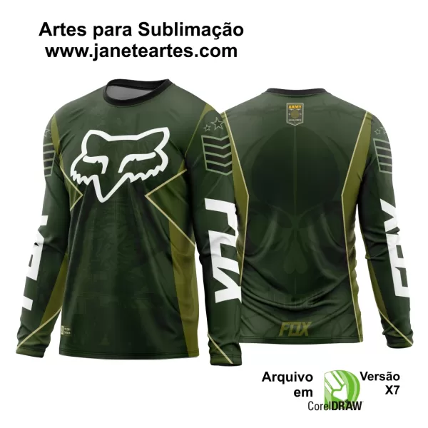 Arte Vetor Camisa MOTOCROSS 2024 - 2025