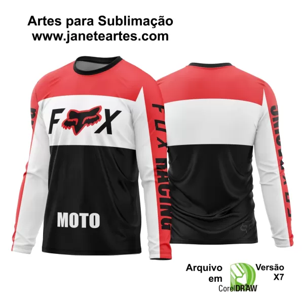 Arte Vetor Camisa MOTOCROSS 2024 - 2025