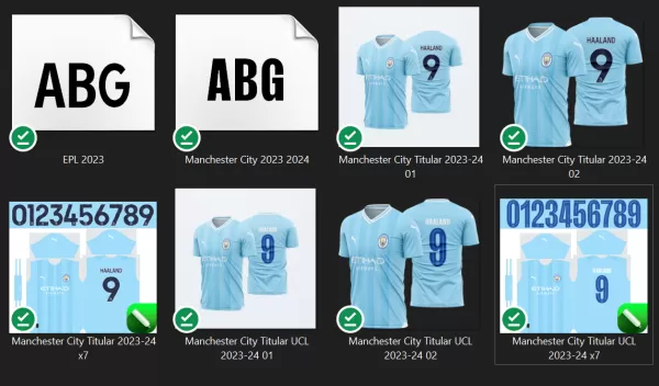 Arte Vetor Camisa Manchester City Titular UCL 2023-24 01