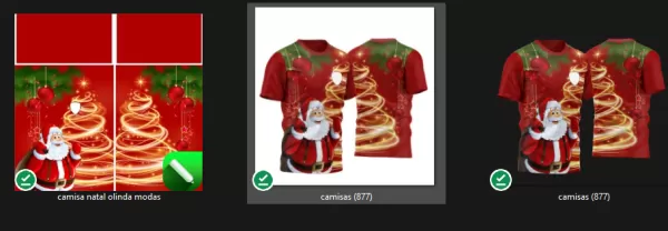 Arte Vetor Camisa Natalina - Natal em Família 2023 2024 Modelo 03