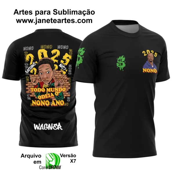 Arte Vetor Camisa Nono Ano Todo Mundo Odeia o Chris 2005