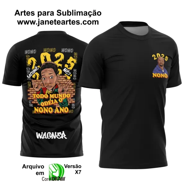 Arte Vetor Camisa Nono Ano Todo Mundo Odeia o Chris 2005