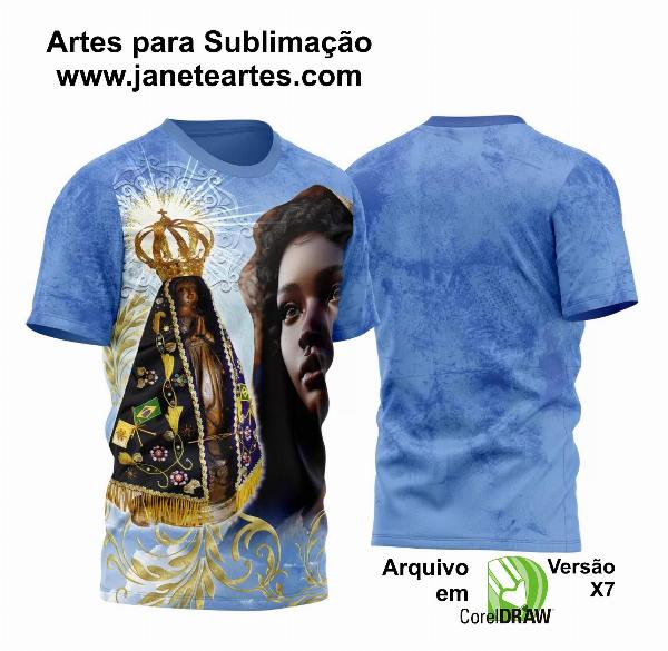 Arte Vetor Camisa Nossa Senhora da Conceição Aparecida 2023