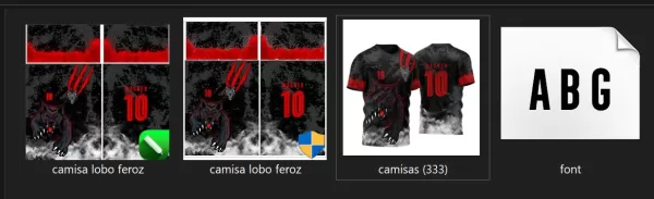 Arte Vetor Camisa Para InterClasse Lobo Feroz Mod 2