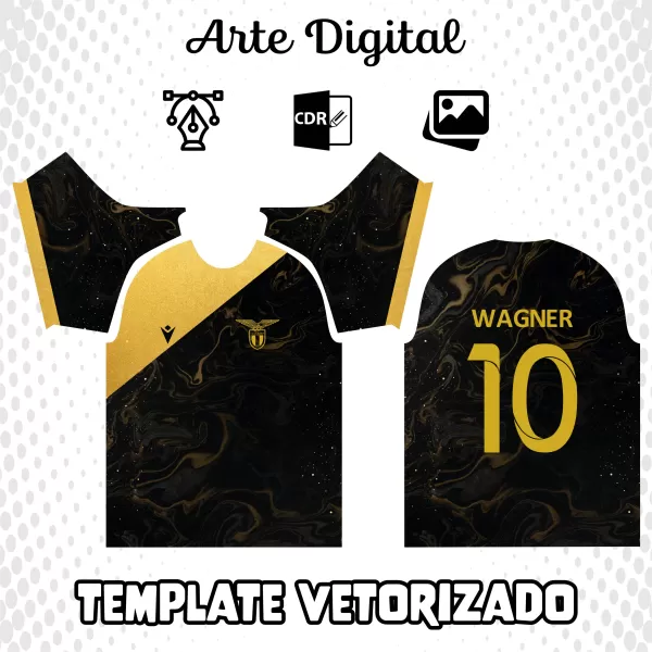 Arte Vetor Camisa S. S. Lazio Personalizada
