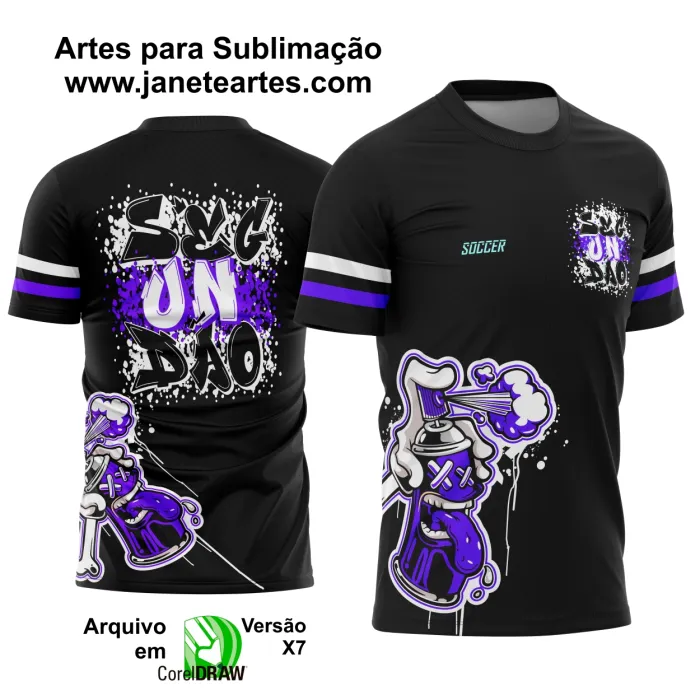 Arte Vetor Camisa Segundão 2024 Graffit