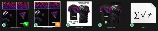 Arte Vetor Camisa Terceirão 2024