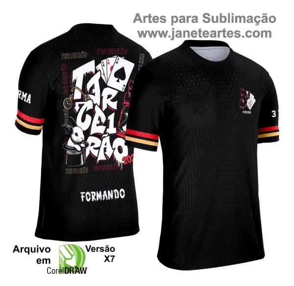 Arte Vetor Camisa Terceirão Coelho na Cartola