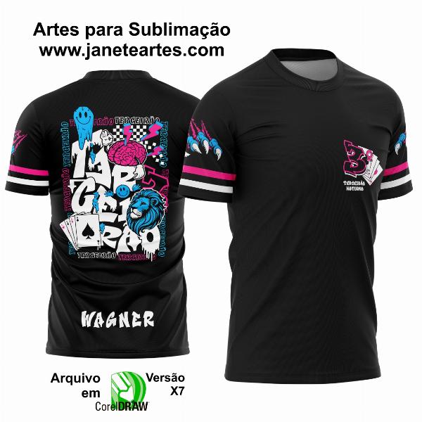 Arte Vetor Camisa Terceirão Leão