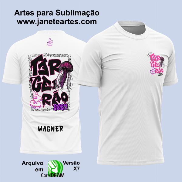 Arte Vetor Camisa Terceirão Água Viva