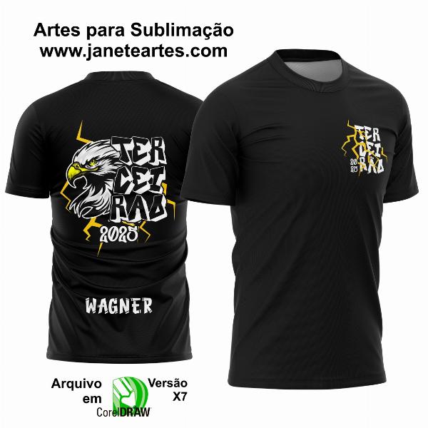 Arte Vetor Camisa Terceirão Águia