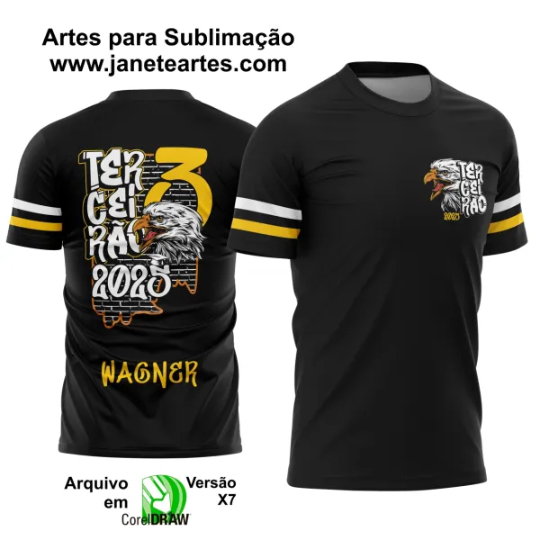 Arte Vetor Camisa Terceirão Águia - Gavião 