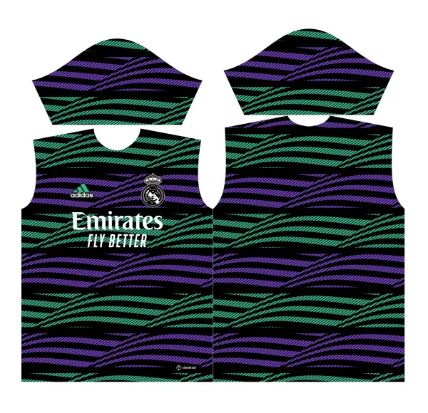 Arte Vetor Camisa Time Real Madrid 2023