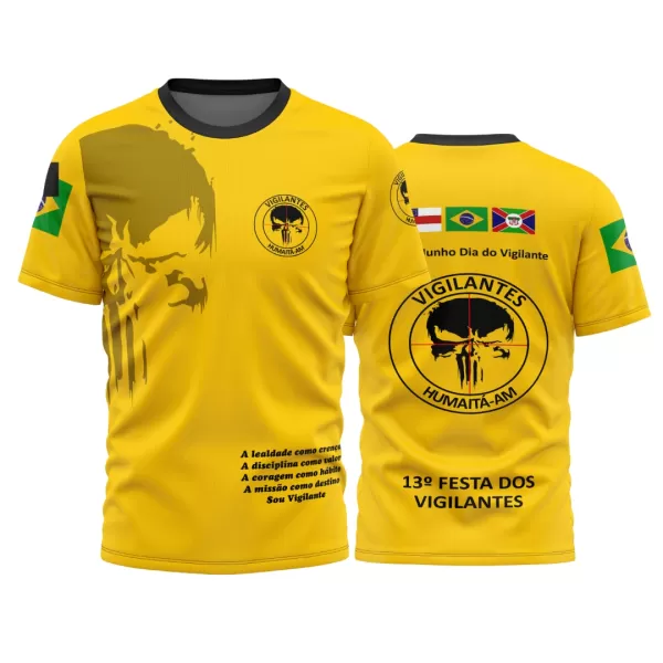 Arte Vetor Camisa Vigilantes