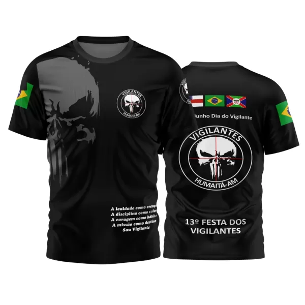 Arte Vetor Camisa Vigilantes