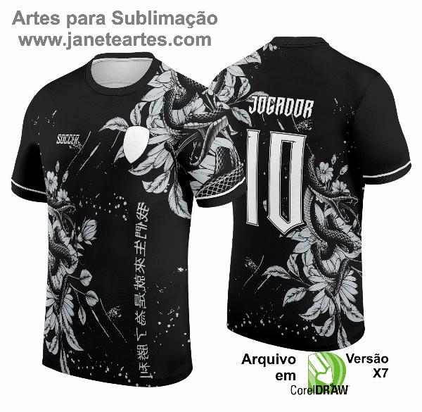 Arte Vetor Camisa de Interclasse 2024 - 2025 - Cobra