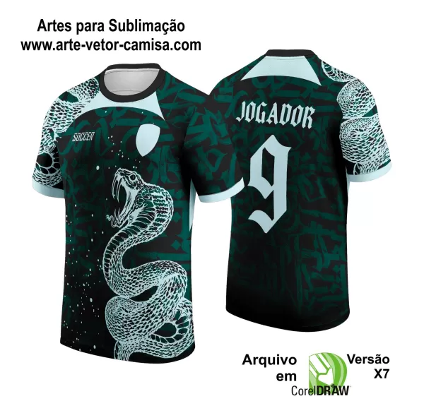 Arte Vetor Camisa de Interclasse 2024 - 2025 - Cobra