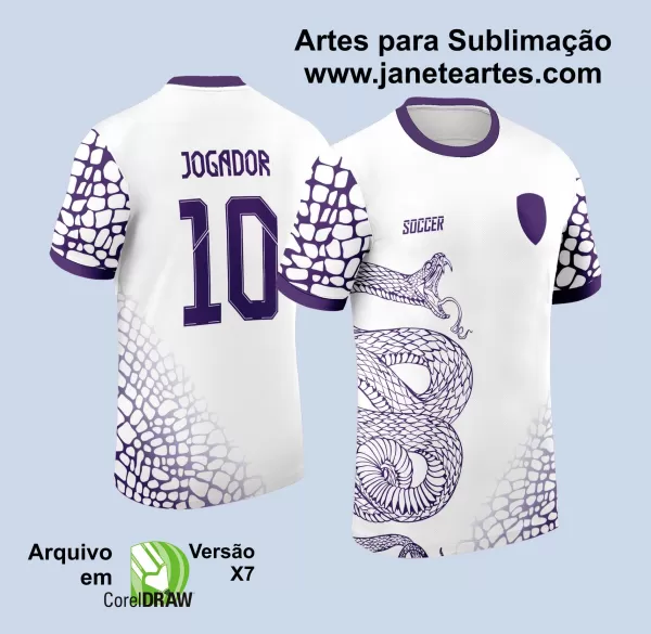 Arte Vetor Camisa de Interclasse 2024 - 2025 - Cobra