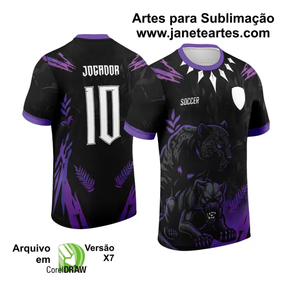 Arte Vetor Camisa de Interclasse 2024 - 2025 - Pantera