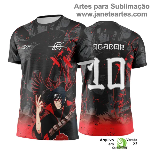 Arte Vetor Camisa de Interclasse Anime -  Jogos Internos 2024 - 2025