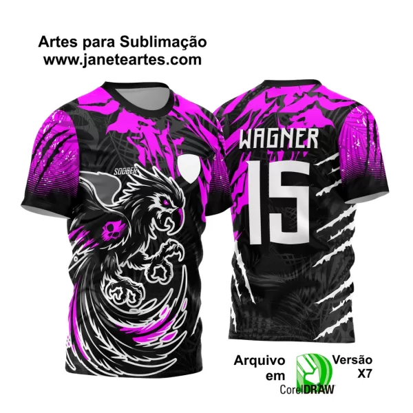 Arte Vetor Camisa de Interclasse Arara 2024 - 2025