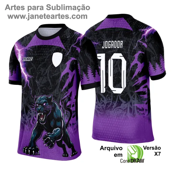 Arte Vetor Camisa de Interclasse Escolar 2025: Pantera Negra