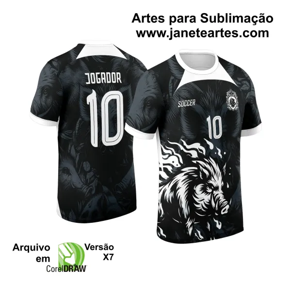 Arte Vetor Camisa de Interclasse Javali 2024 - 2025