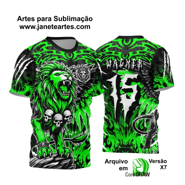 Arte Vetor Camisa de Interclasse Leão 2024 - 2025 